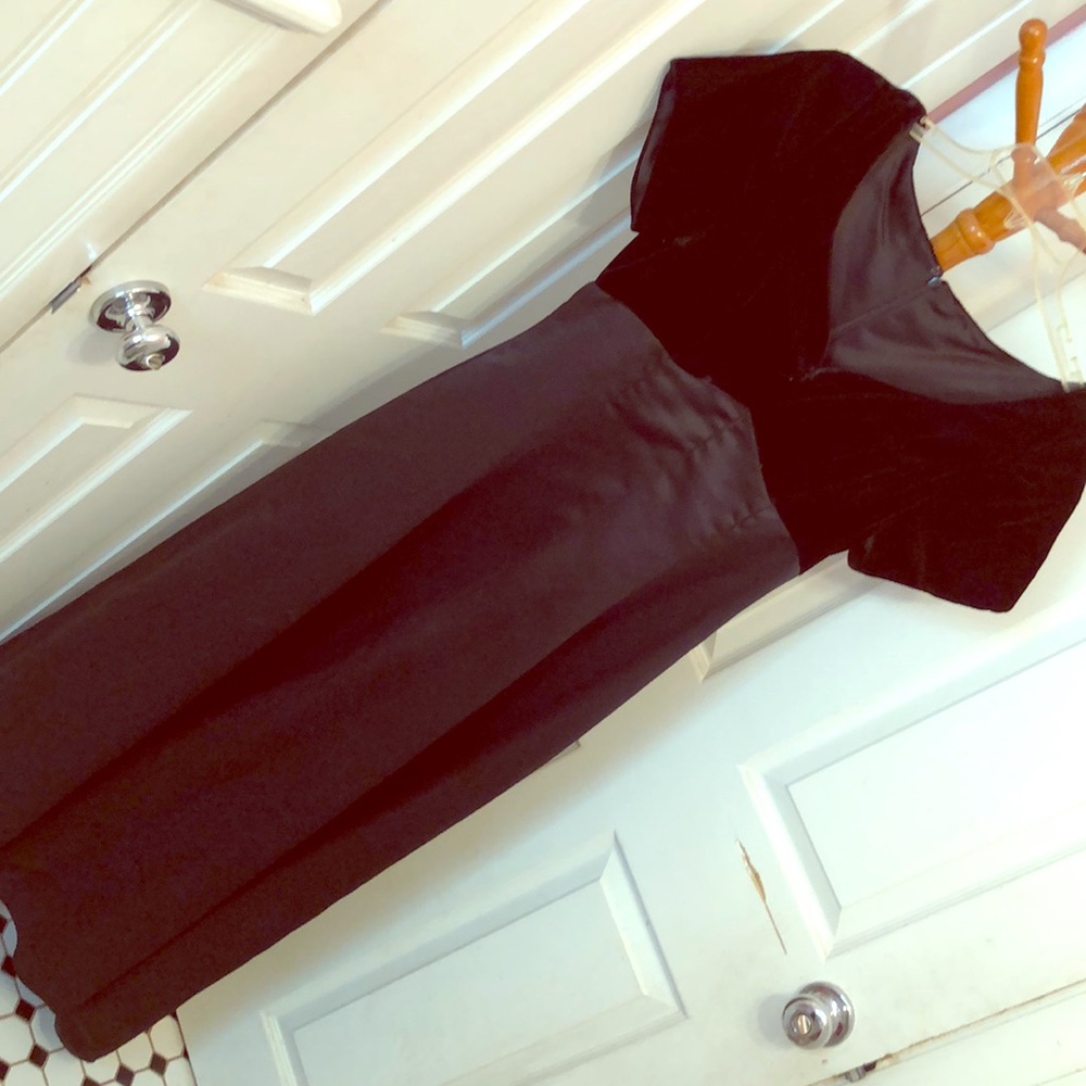 Velvet top dress